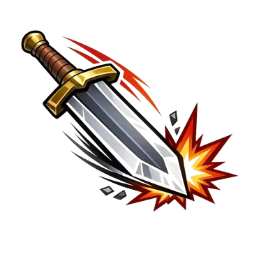 Illustration de Attaque puissante