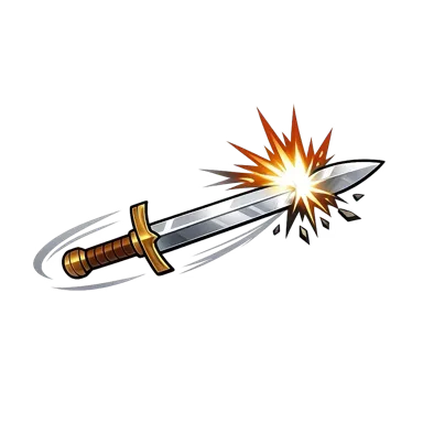 Illustration de Frappe d'arme