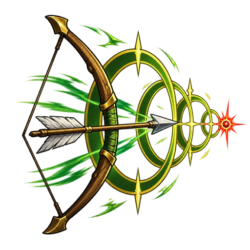 Illustration de Tir ajusté