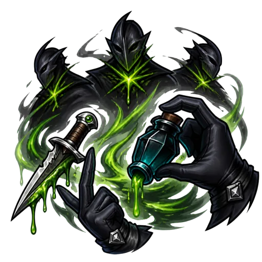 Illustration de Fiole noire