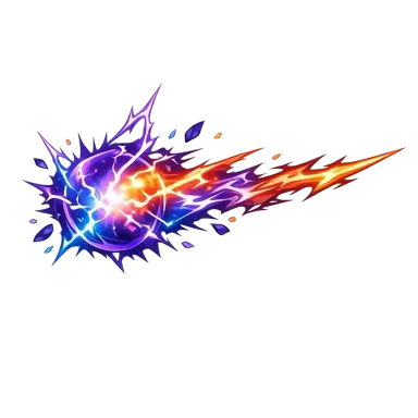 Illustration de Éclair du chaos