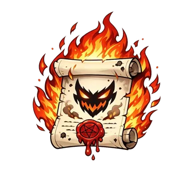 Illustration de Réprimande infernale